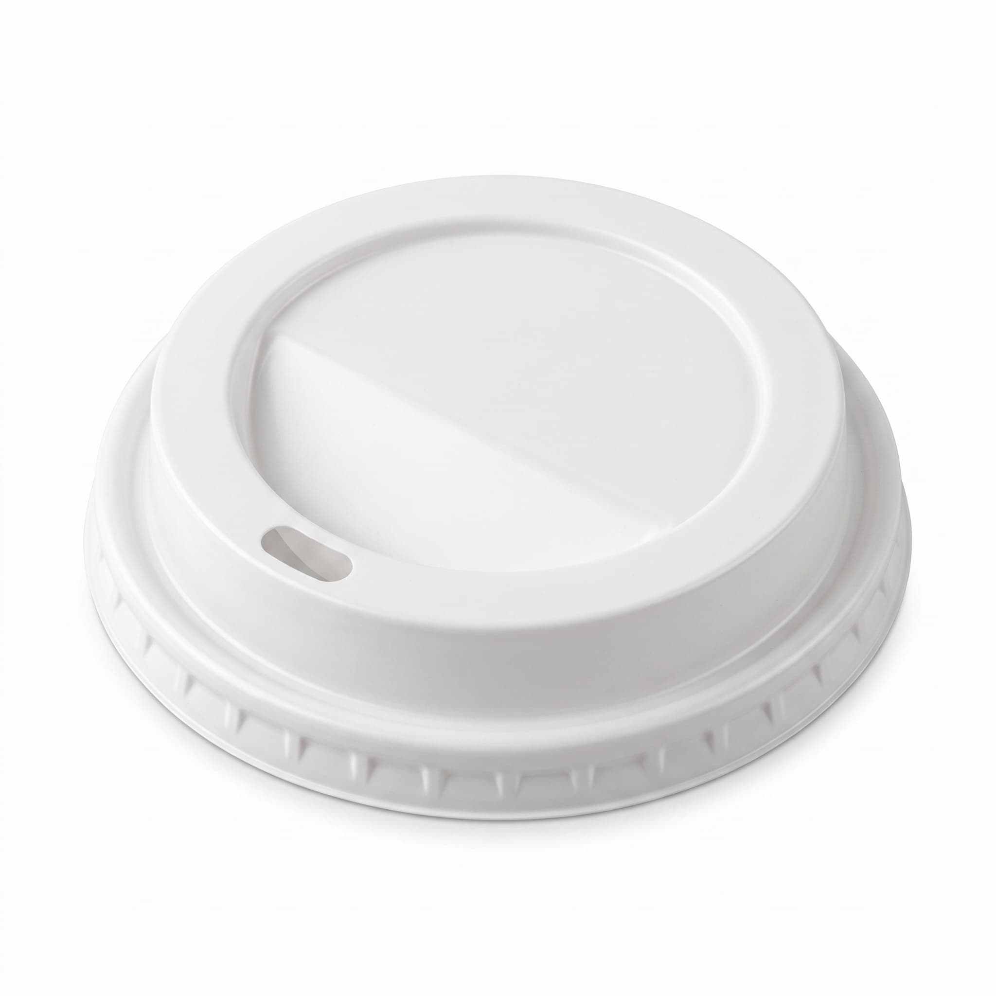 מכסה לבן לכוס נייר 9oz