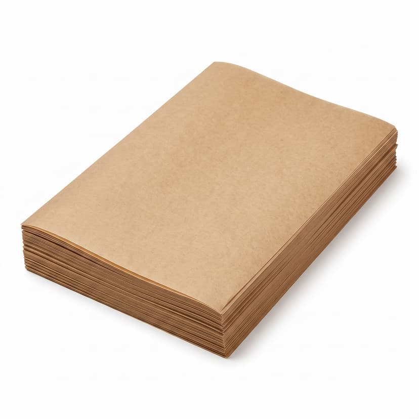 נייר פרגמנט חום 20x30 — מארז 1000 יח'