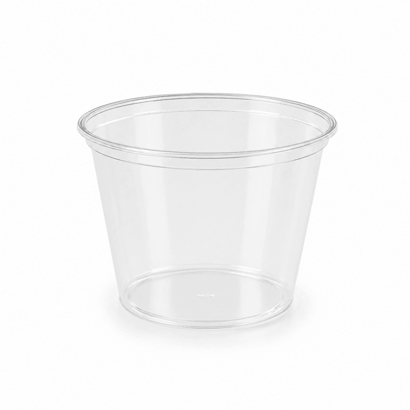 גביע רוטב שקוף 4oz 2500 יח'