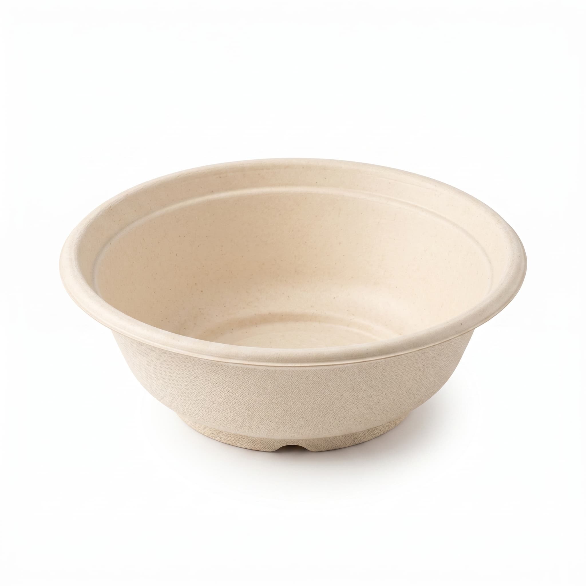 קערה מתכלה עגולה 1000 מ"ל קנה סוכר