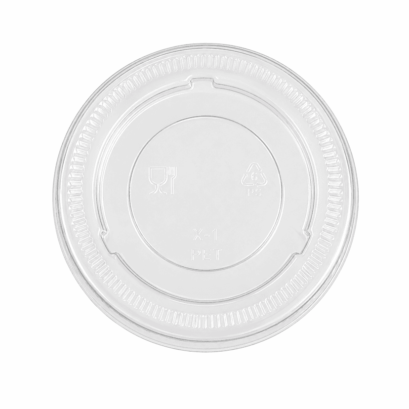 מכסה PET לגביע PP 3.25/4 OZ 2500 יח