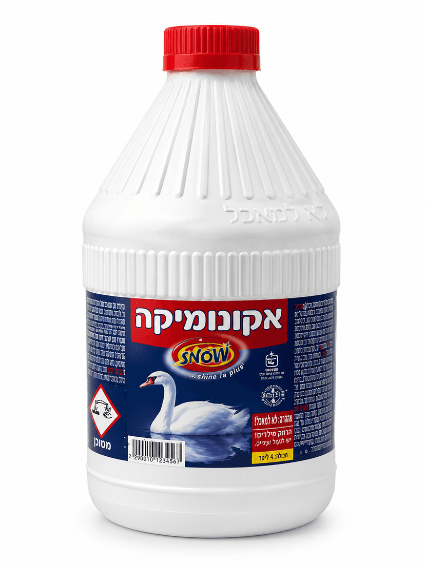 אקונומיקה 4 ליטר