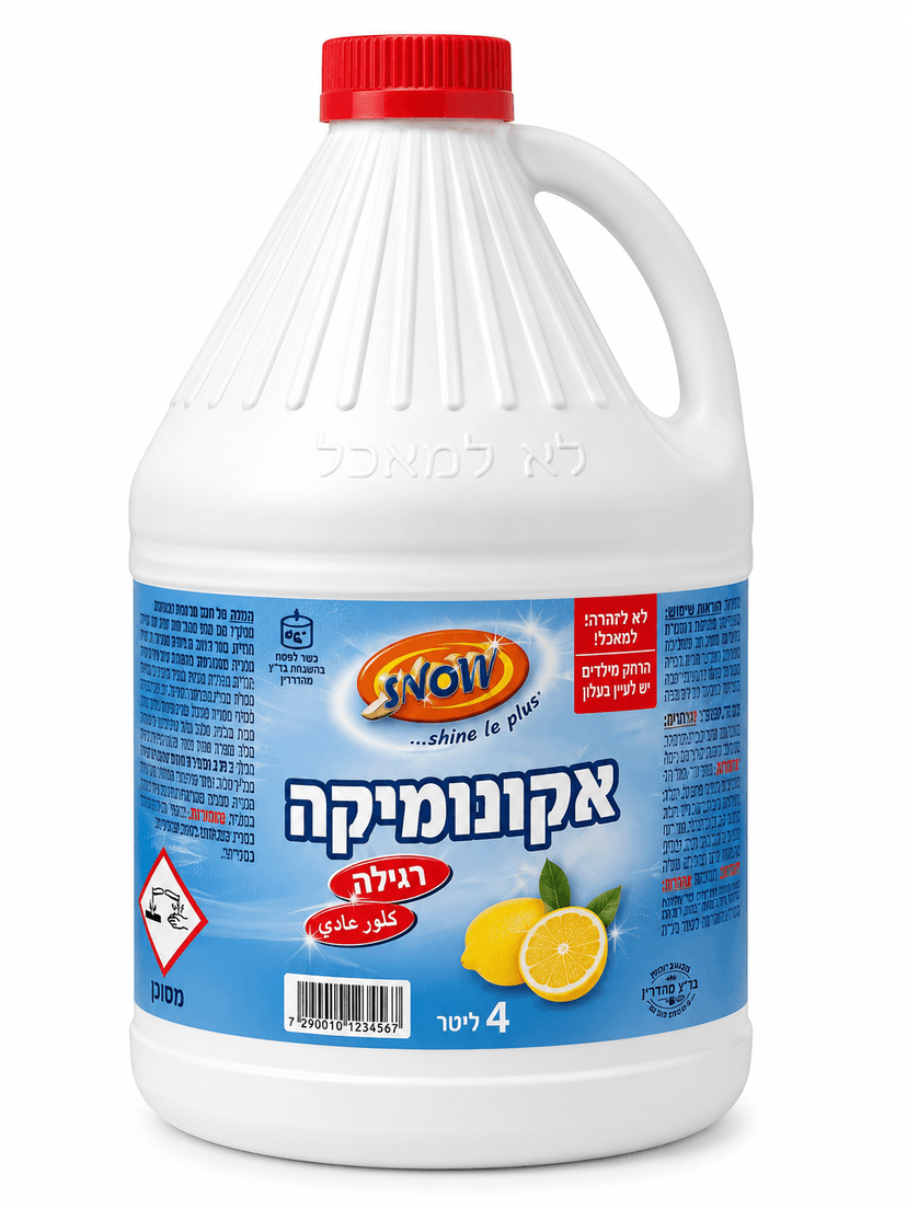 אקונומיקה מבושמת — 4 ליטר