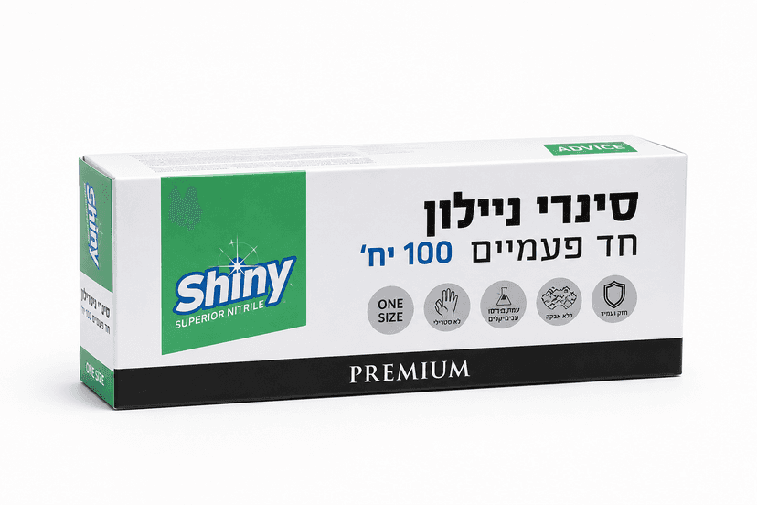 סינר חד פעמי עבה 100 יח