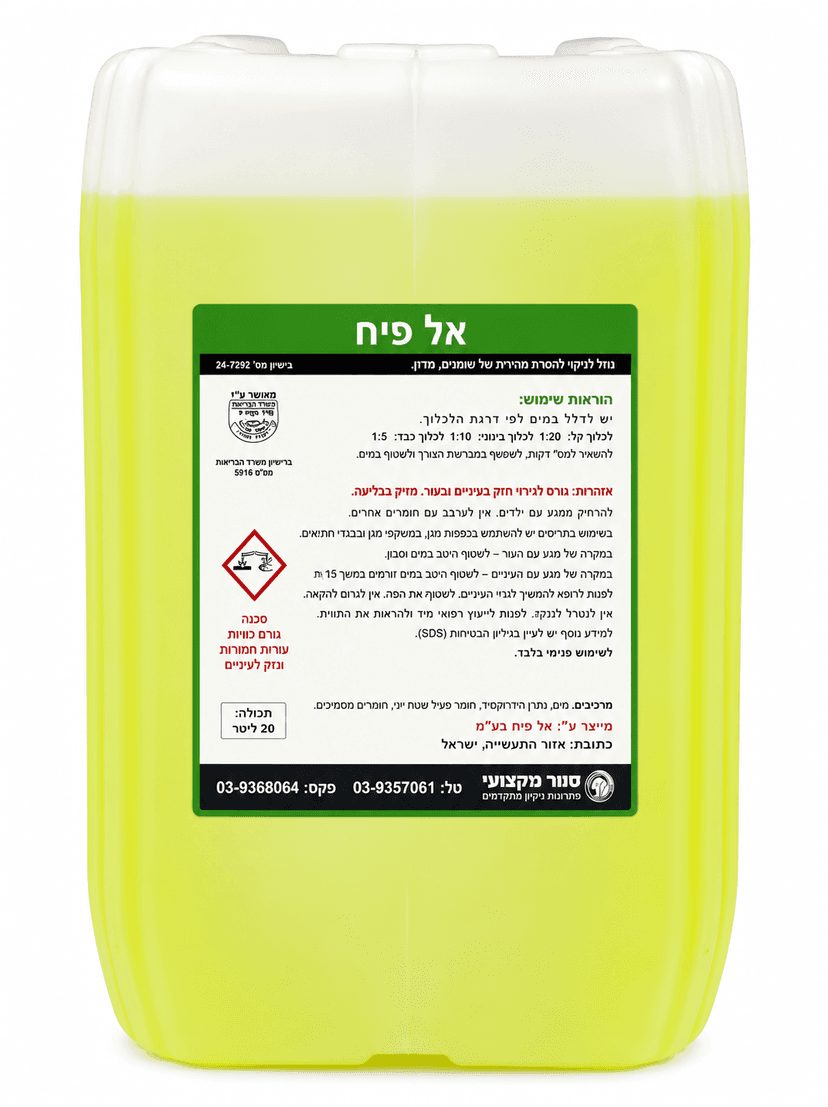 אל פיח נוזלי 10 ליטר