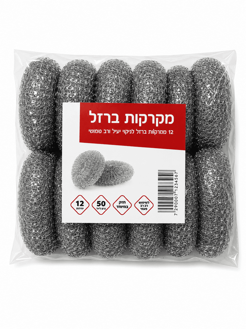 ממרקות ברזל 50 גר' (יח') (100 בשק)
